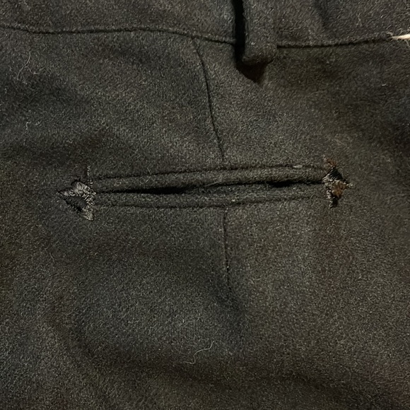 Vintage 1980s 100% wool pencil skirt handmade new with tags (23-129) - Picture 6 of 12